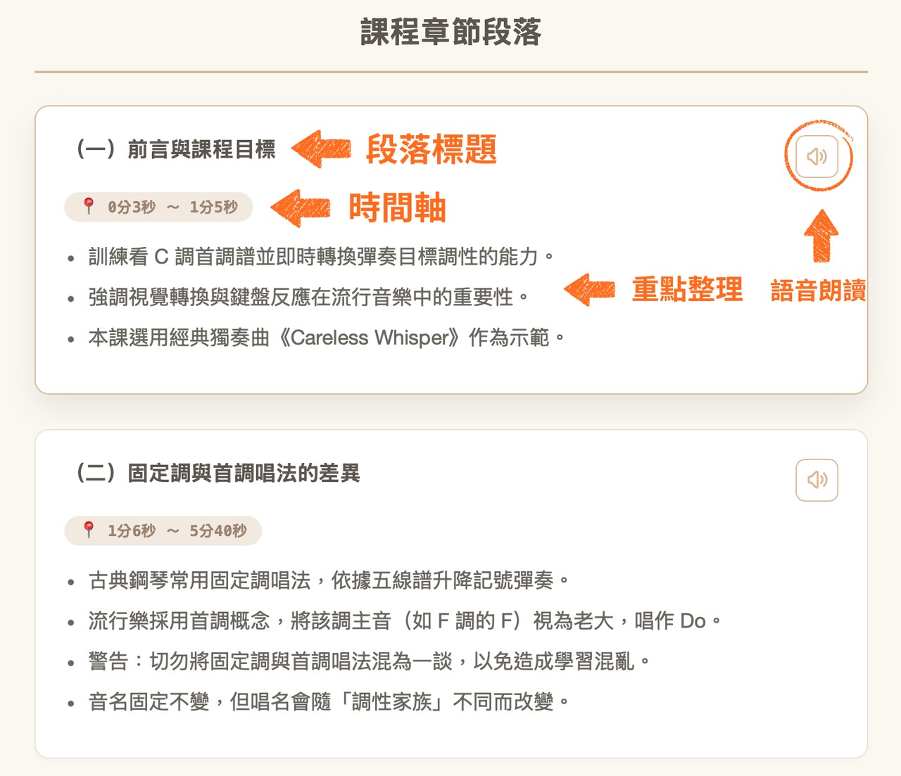 重點摘要筆記示意圖